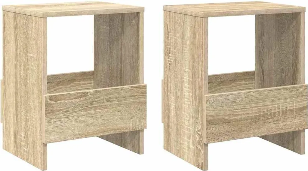 vidaXL Portariviste 2 pz Rovere Sonoma 35x30x45 cm | Arredo Casa