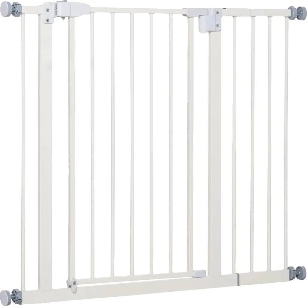 Barrière de protection escalier et porte réglable, fermeture douce
