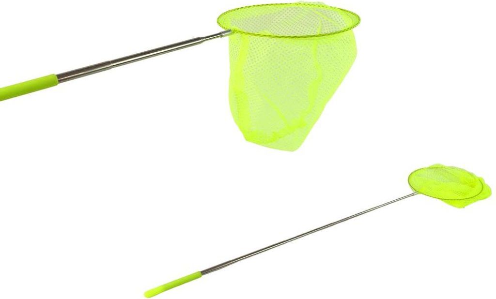 Siatka na motyle teleskopowa składana żółta 85 cm