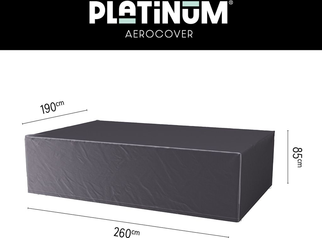 Platinum Aerocover Gartenmöbel Set Schutzhülle 260x190x85 Produktbild 
