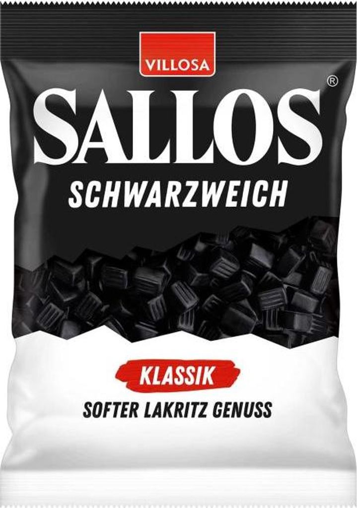 Sallos black soft classic liquirizia morbida adatta ai Immagine del prodotto 