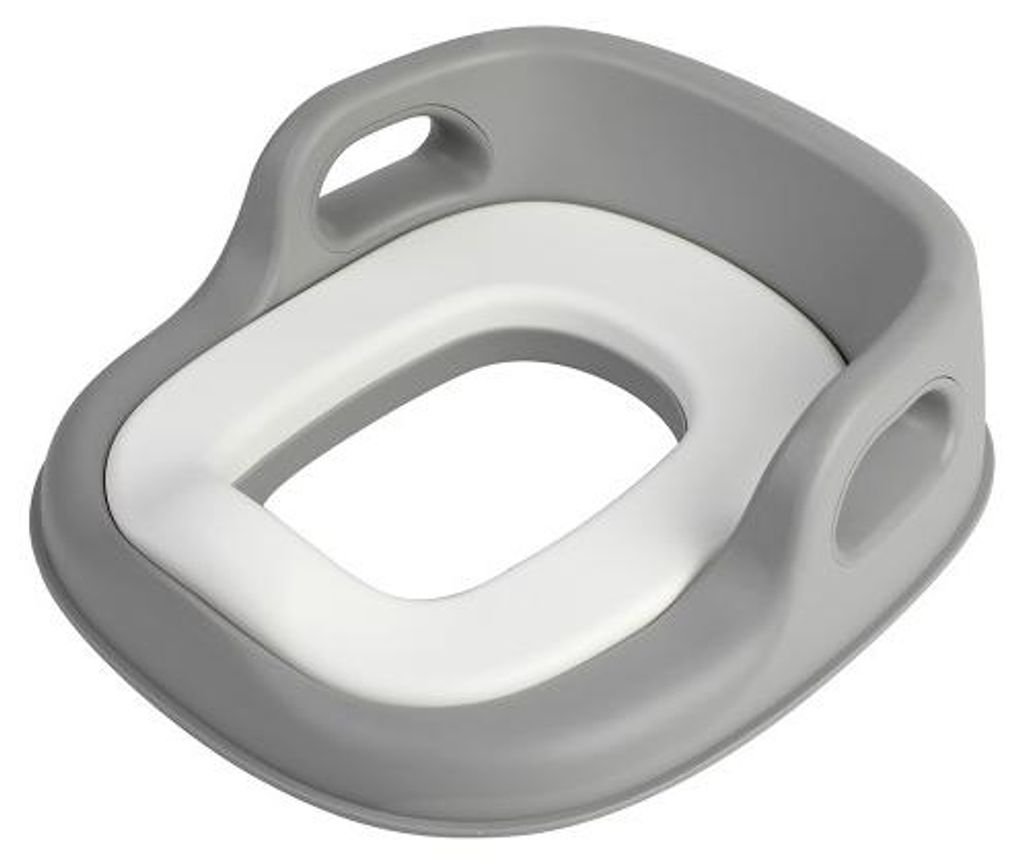 Tréningový sedák na toaletu Tryco s rúčkami – sivý – Obrázok produktu 