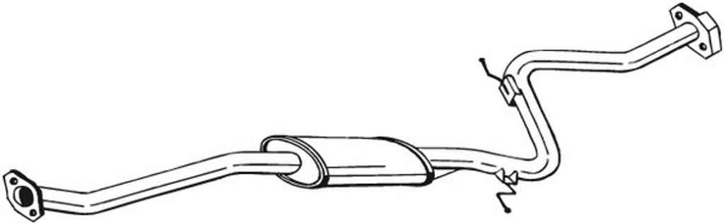 Bosal Mittelschalldämpfer 283-379