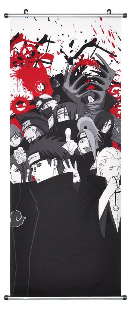 Velký svitkový obraz Naruto / Kakemono z látky | plakát Obrázek produktu 