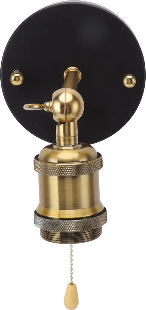 Applique Vintage Or Orientable avec Interrupteur Manuel pour Intérieur - 2