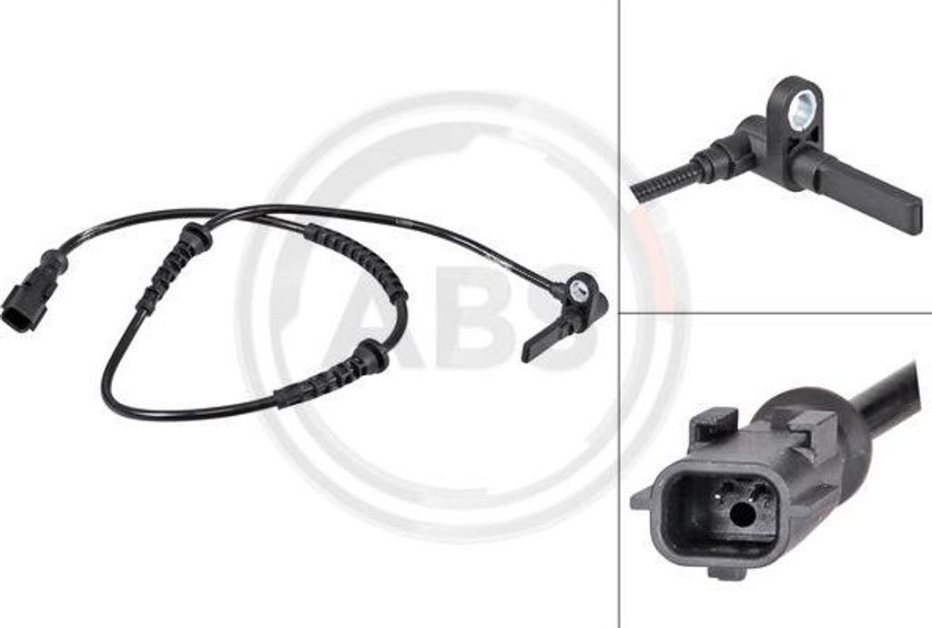 A.B.S. 31783 Raddrehzahlsensor OE 479100868R kompatibel mit Wind, Twingo