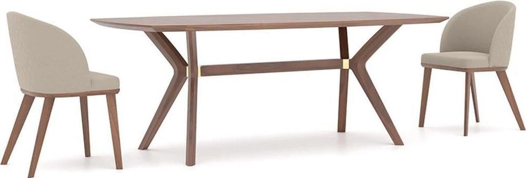 Esszimmer Essgruppe Esstisch 4x Stühle Luxus Einrichtung Modern Design