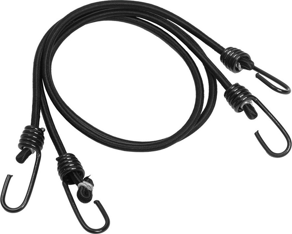 Mil-Tec Expander mit Haken 2 Stk., schwarz