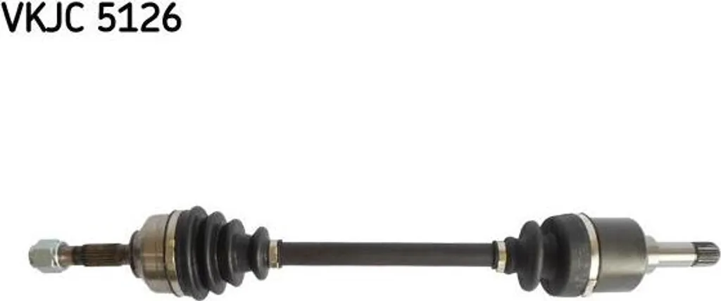 SKF VKJC 5126 Arbre d'entraînement OE 3272EX pour Citroën C3 Phase 1
