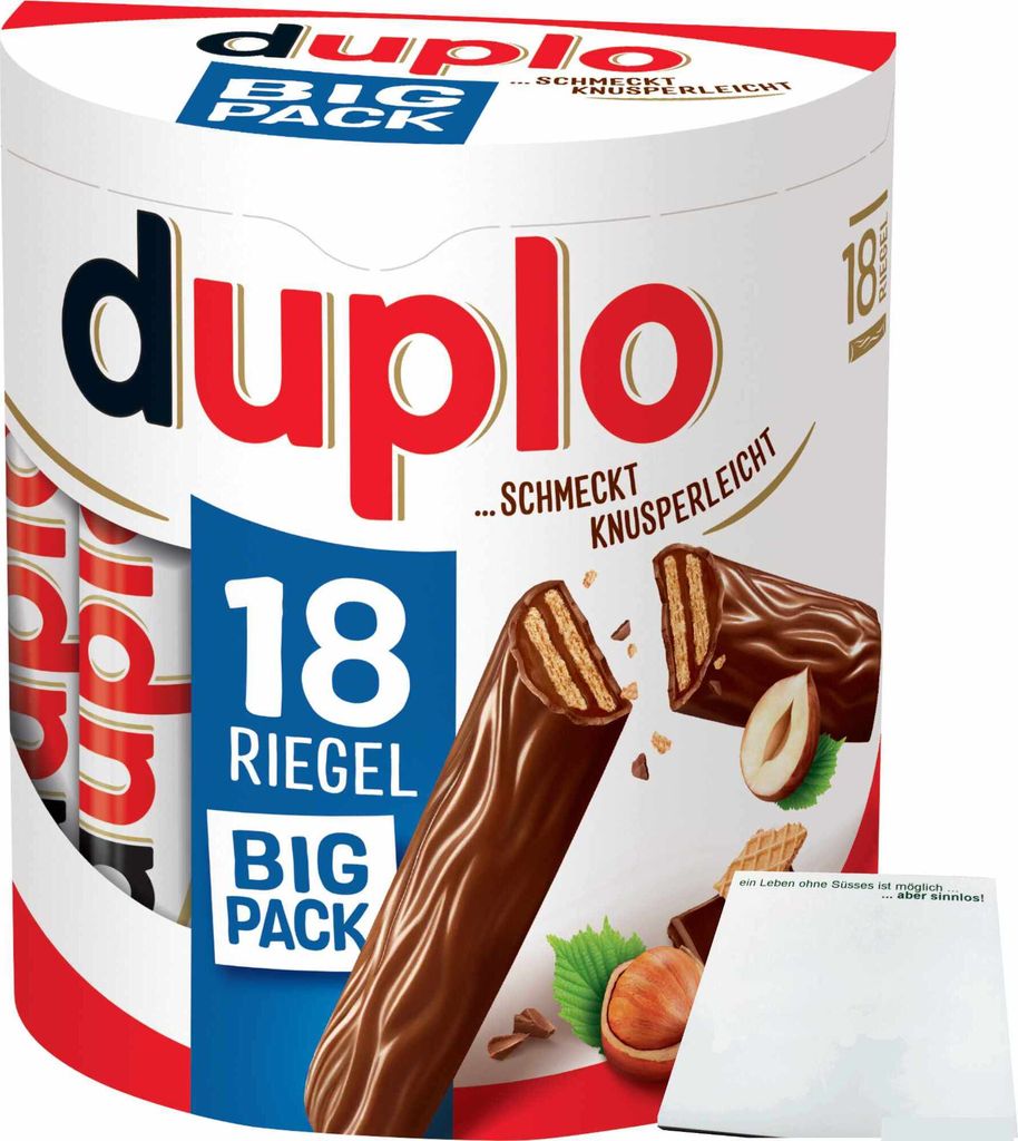 Duplo Big Pack 18 Riegel (327g Packung) + usy Block
