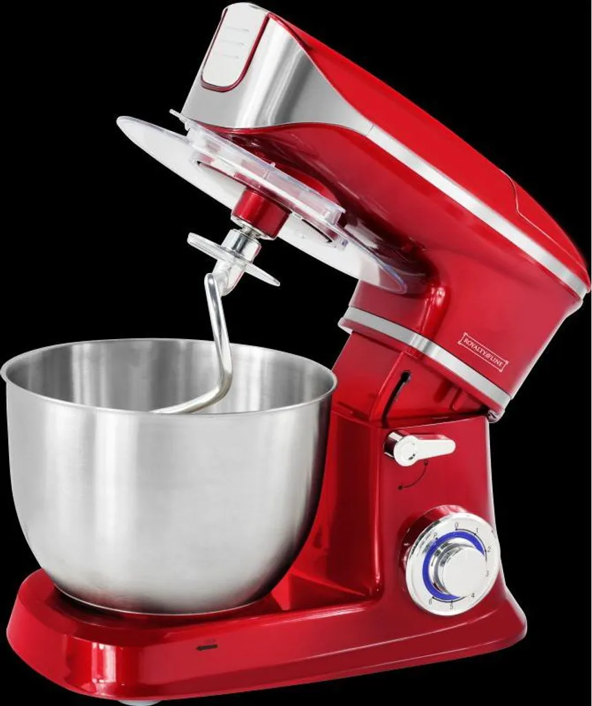 Robot multifonction 1800W Rouge Royalty Line RLPKM19007-RED de cuisine