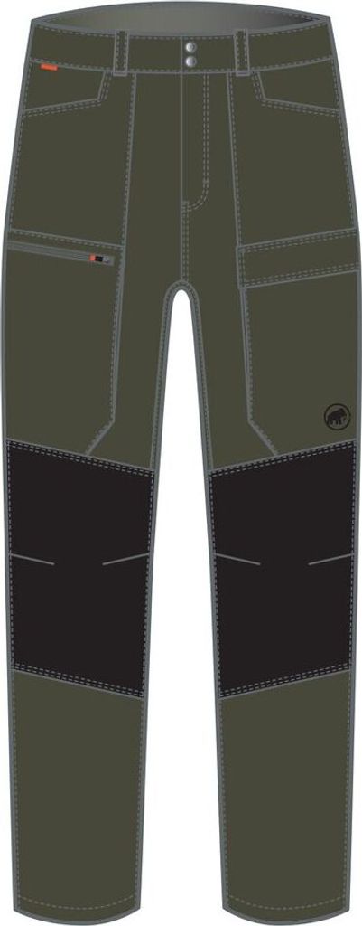 Mammut Zinal Hybrid Pants d'marsh/black 48