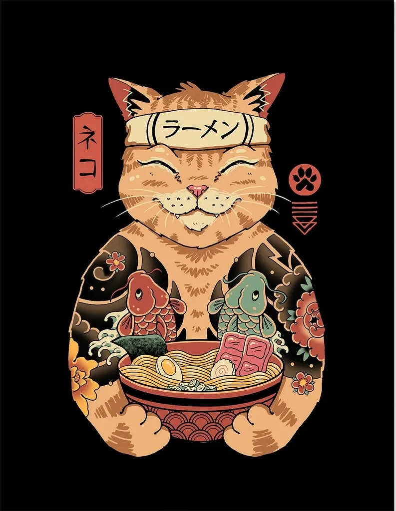 Arte Orientale su Legno: Catana Ramen by Vincent Trinidad PM9279