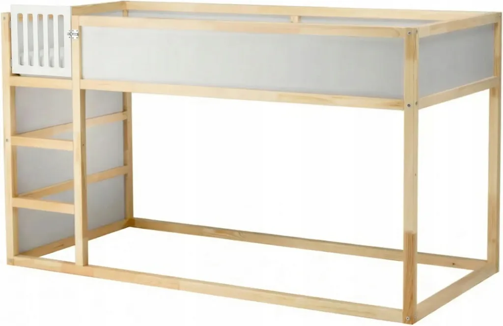 Barrière de sécurité pour lit IKEA KURA 35x30 cm - Lulu Mini Blanche