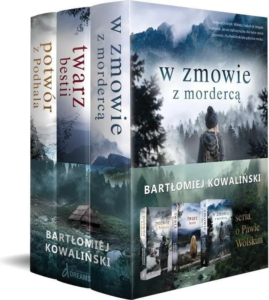 Ne manquez plus de suspense avec Le monstre de Podhale - Pack 3 Thrillers