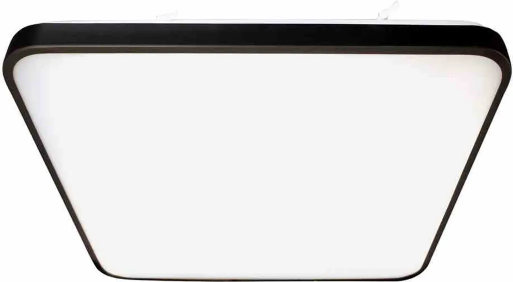 Plafonnier LED 1955 lm FABIO ultra plat 37x37 cm finition bicolore