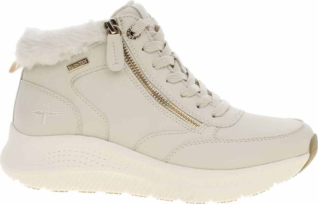 Tamaris Comfort Damen Schnürstiefel in Weiß, Größe 38