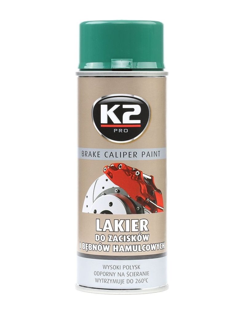 K2 Vernis pour étrier de frein vert Peinture pour étrier de Image du produit 