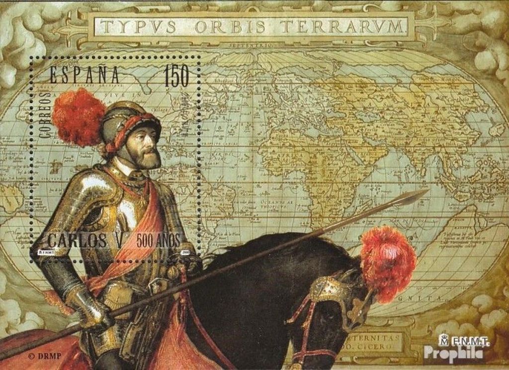 Briefmarken Spanien 2000 Mi Block76 (kompl.Ausg.) postfrisch Karl