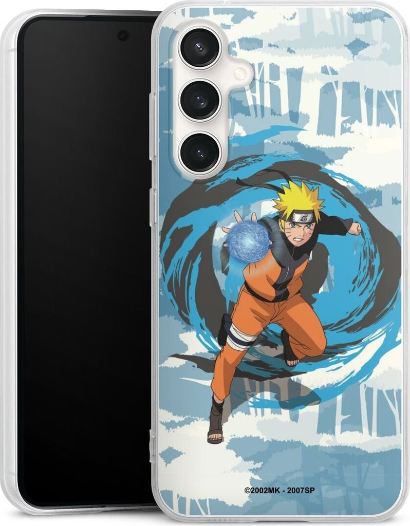 DeinDesign Handyhülle für Samsung Galaxy S23 FE Silikon Hülle Case Smartphone Schutzhülle Manga Naruto Shippuden Offizielles Lizenzprodukt