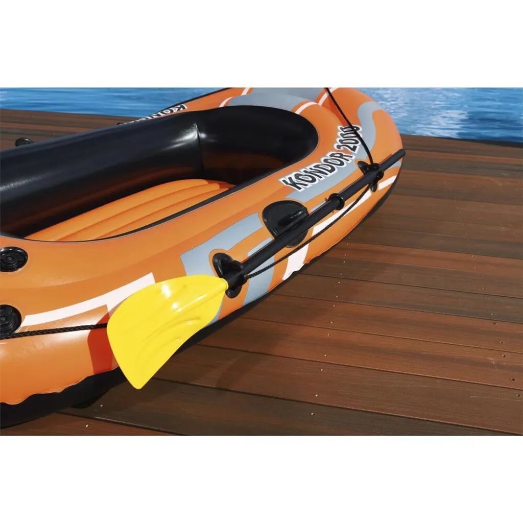 Bateau de plage pour lac et mer Bestway Hydro-Force Raft Set 61062 - 36
