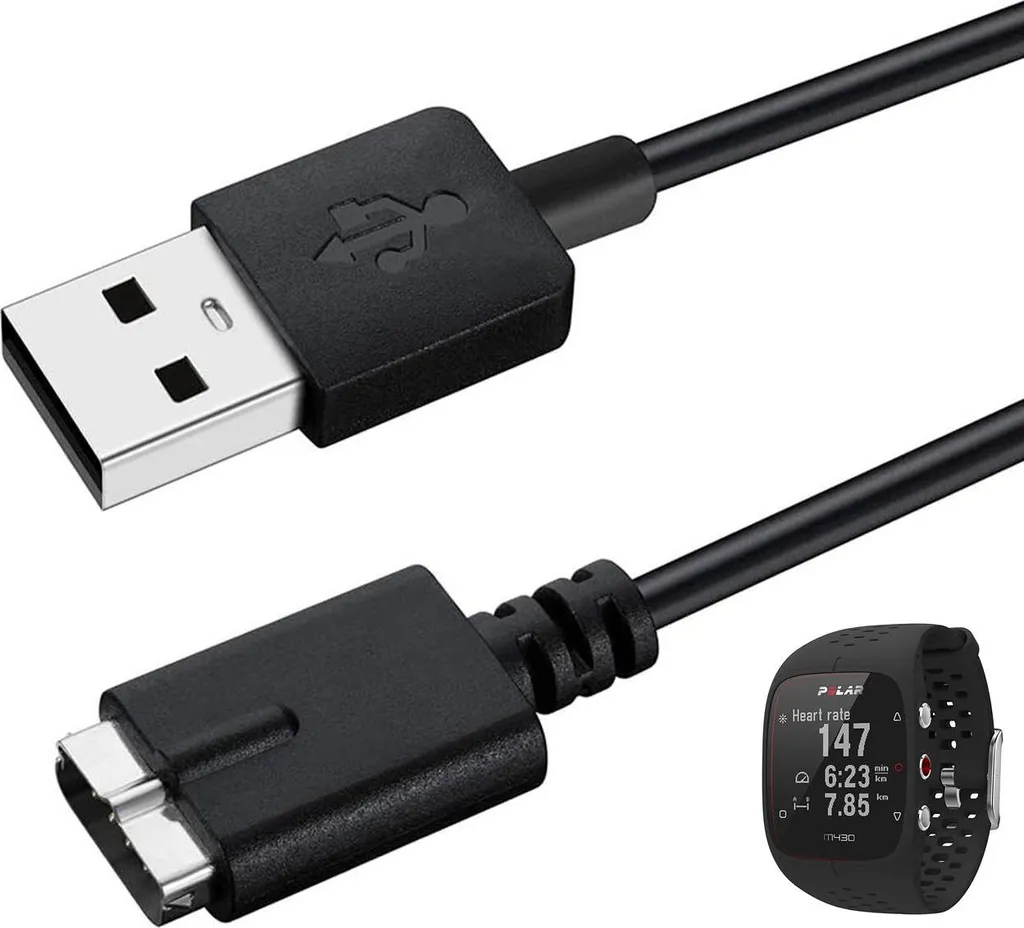 Cavo USB Sostitutivo Polar M430 - Phonillico Adattatore Dati e Ricarica