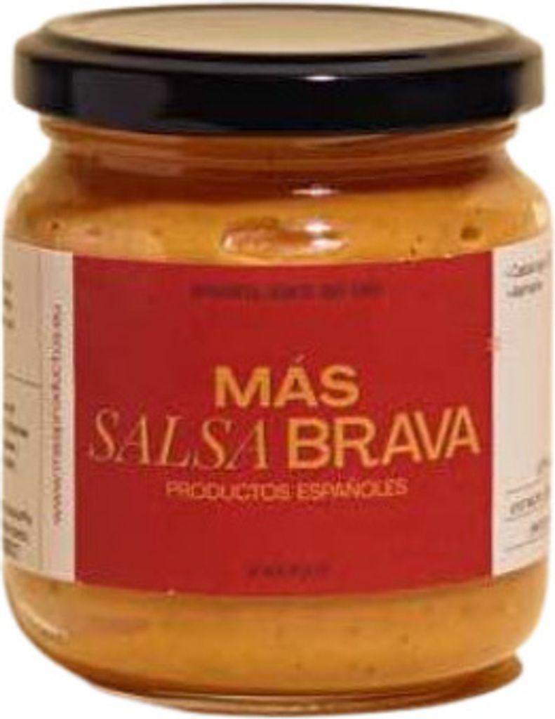 Más Salsa Brava - Vegane Pikante Soße (185g) Produktbild 