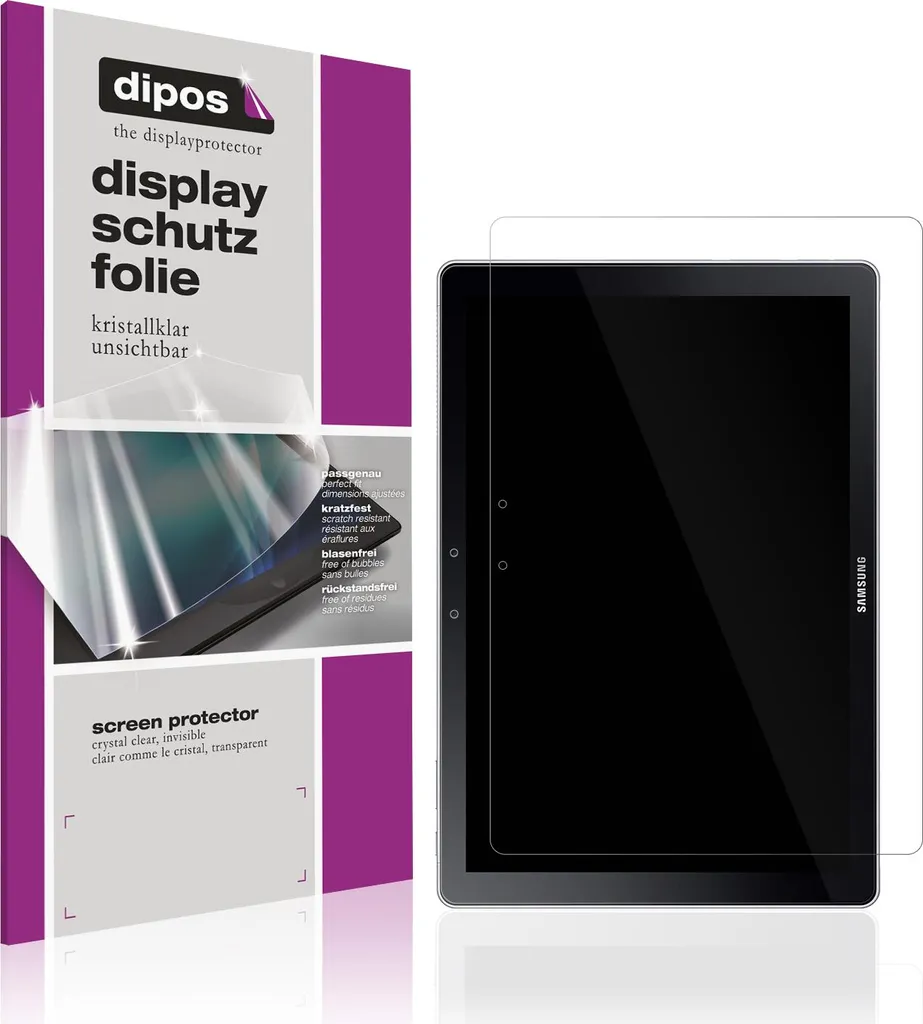 2x Pellicola Protettiva per Samsung Galaxy Book 12 Zoll 1. Gen Protezione Schermo Claro Display dipos