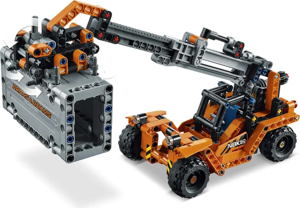 Jeu de construction de transport de conteneurs LEGO Technic 42062 bleu - 10