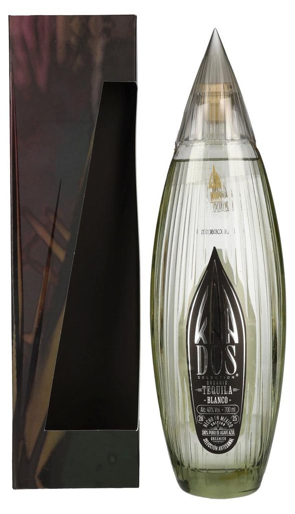 Kaa Dos Selection Organic Tequila BLANCO 100% Puro de Agave Azul 40% Vol. 0,7l in Geschenkbox