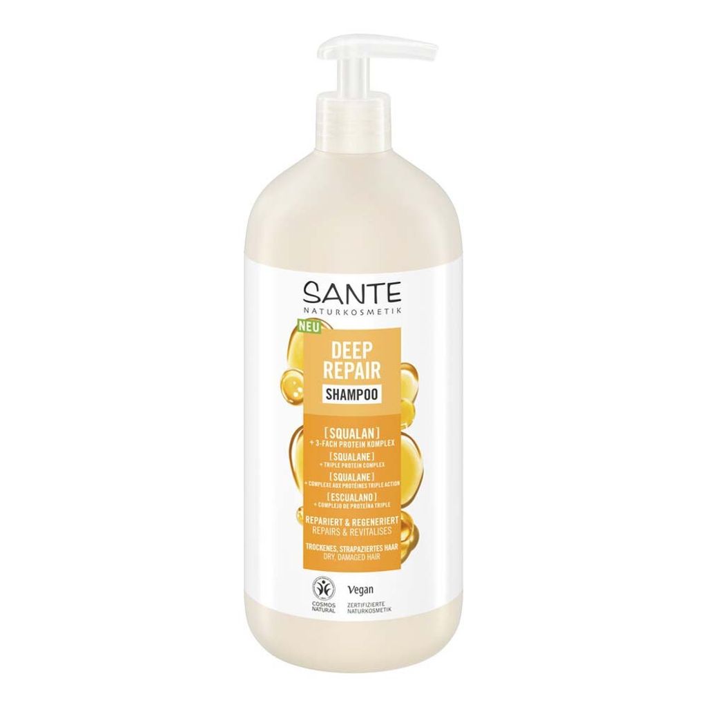 SANTE Deep Repair Shampoo | 950 ml | für trockenes & strapaziertes Haar
