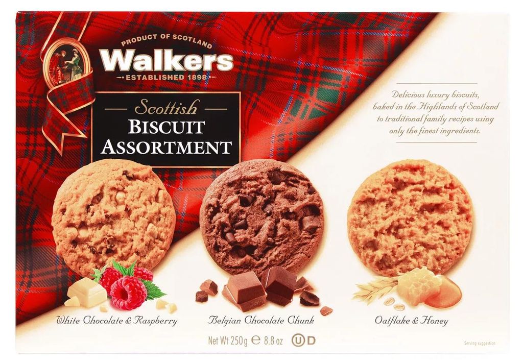 Walkers Assortiment de Biscuits Écossais 250g Image du produit 