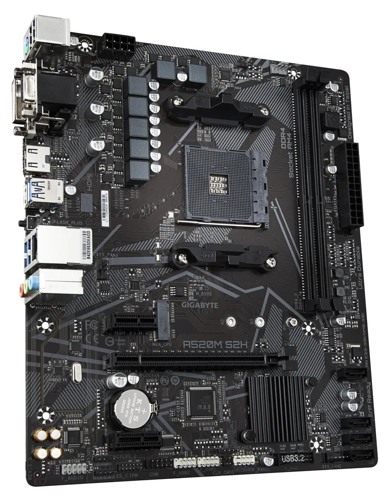 Scheda Madre Gigabyte A520M S2H AM4: Gaming Low Cost con Ryzen 5000