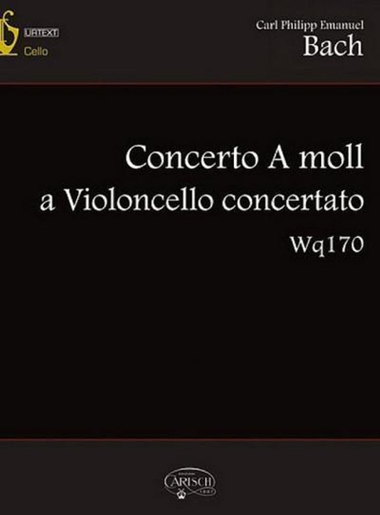 Concerto a-Moll WQ170 fürkonzertierendes Violoncello und