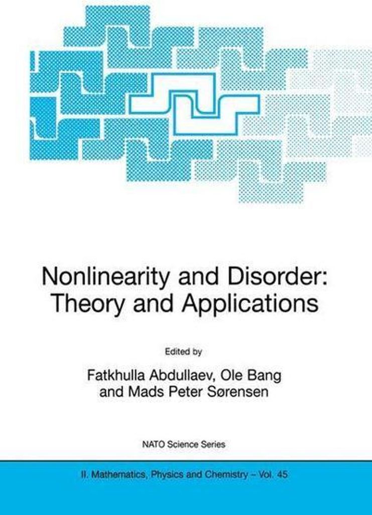 Nichtlinearität und Unordnung: Theorie und Anwendungen