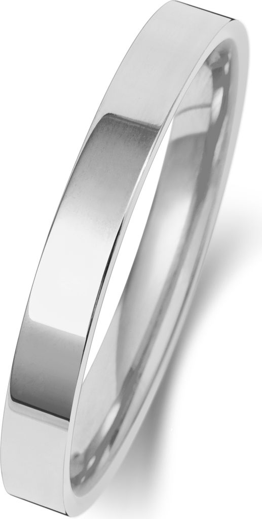 Bague de Mariage/Alliance Homme/Femme 2,5mm Plat/Confort Or Image du produit 