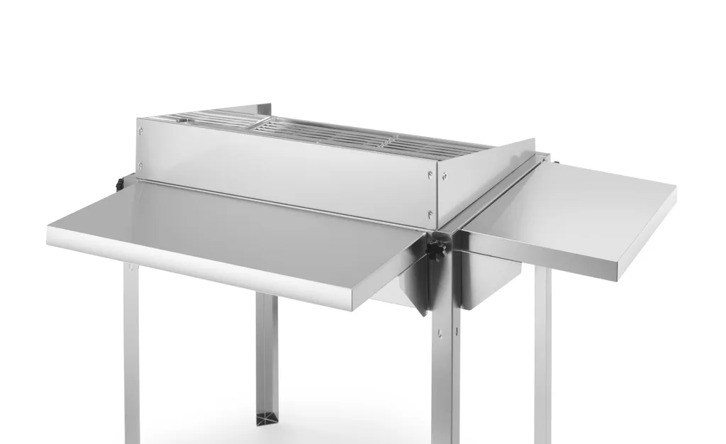 Étagère de Rangement pour Grill HENDI Green Fire : Finie la Surcharge