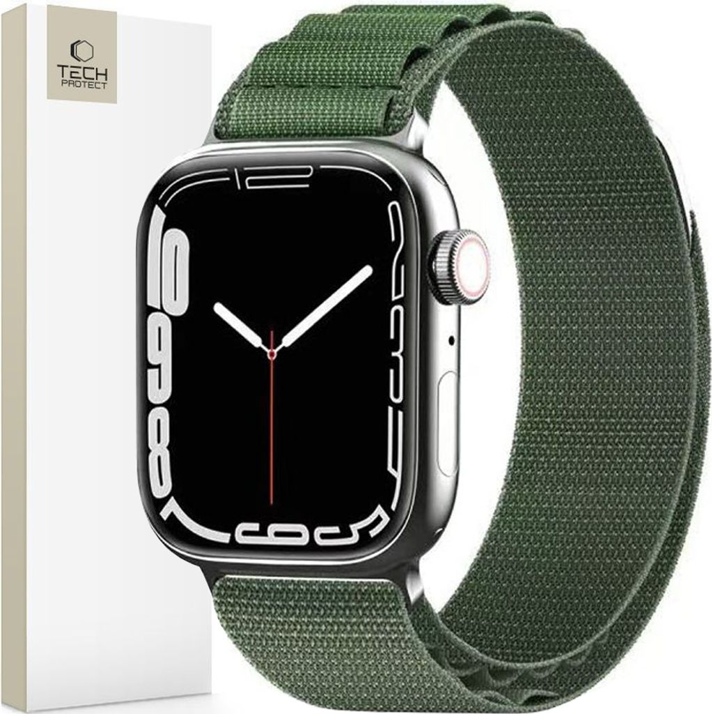 Tech-Protect watch strap Nylon Pro Apple Watch 42/44/45/49mm, military green