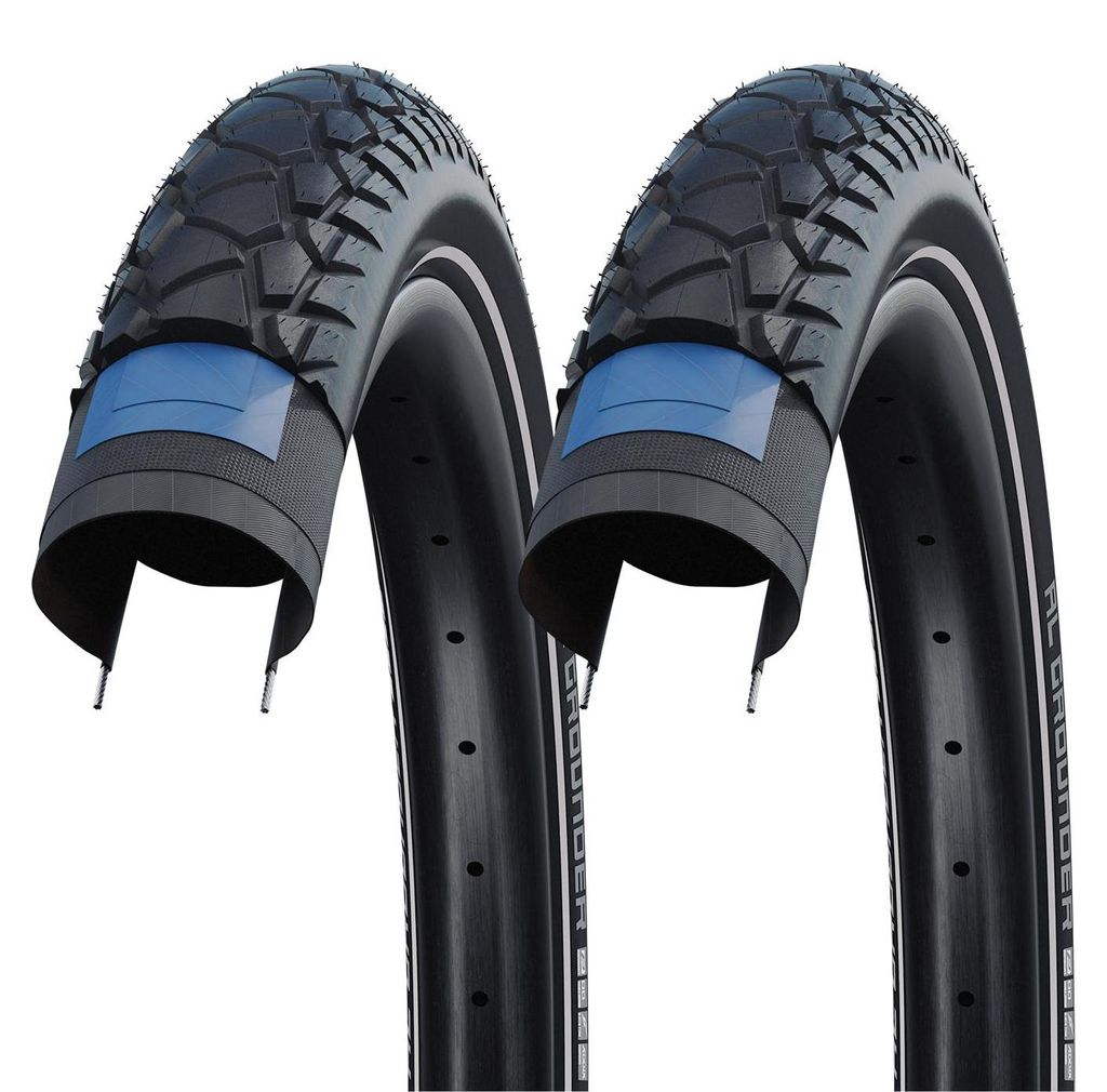 SCHWALBE Al Grounder 65-584 RG DD, Drahtreifen, schwarz, Produktbild 