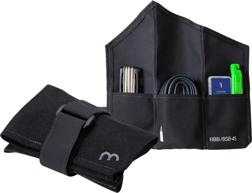 Kit Réparation Crevaison Vélo BBB RollPack CO2 pour Sorties de Route