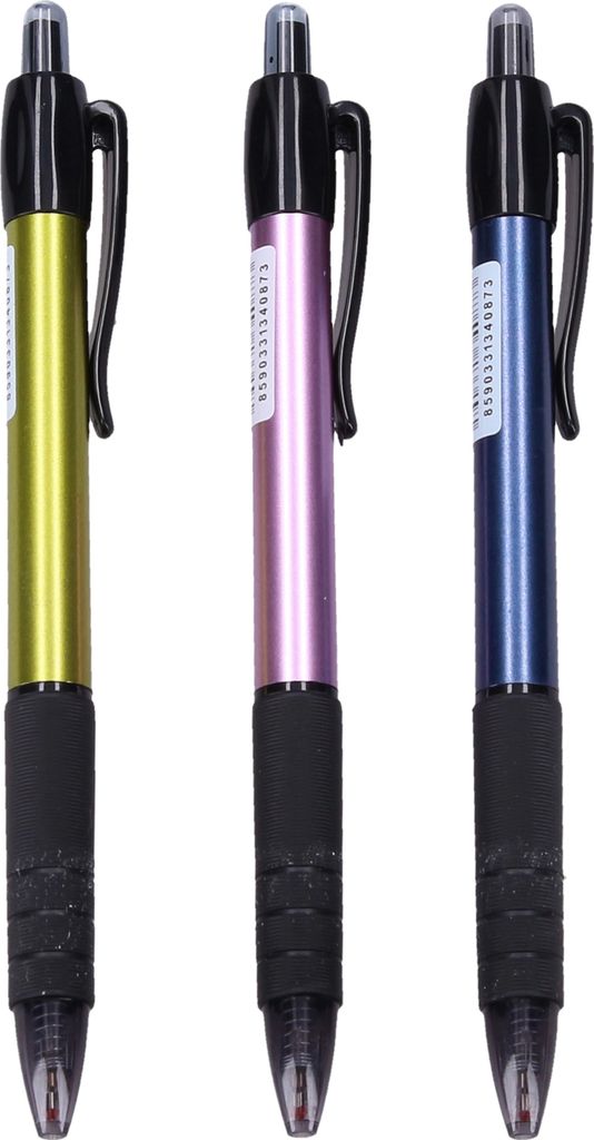 Gelsift Set mit 36 blauen Gelschreibern, 1,0 mm Strichstärke, in Displaybox