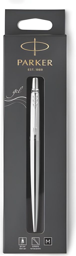 Parker JOTTER, Ausziehbarer Gelschreiber, Schwarz, Produktbild 