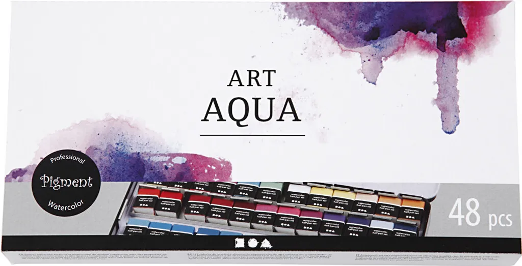 Art Aqua peinture à l'eau haute pigmentation pour calligraphie et dessin