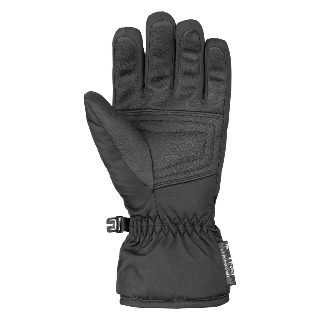 Gants de ski imperméables pour enfant Reusch Bennet R-TEX XT noirs T4
