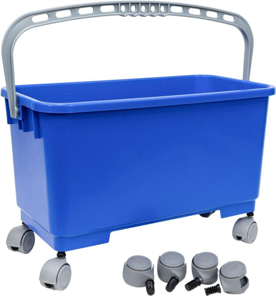 Rollen-Set für 22-Liter Profi-Eimer VDM7030, 4 Stück Produktbild 