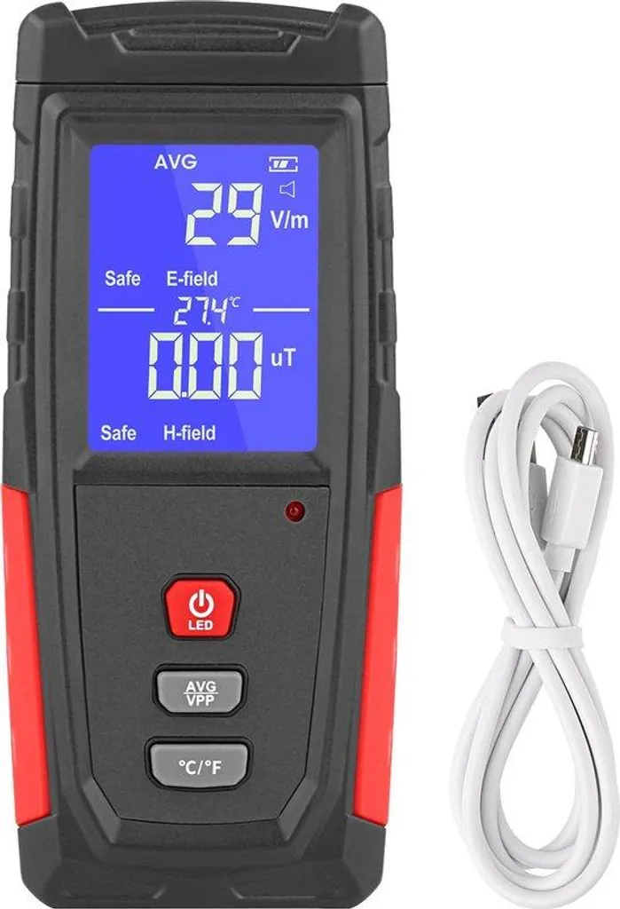 Détecteur EMF K2 Spirit Box Noir - Appareil Chasse aux Fantômes Précis