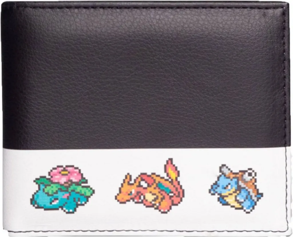 Portefeuille Pokémon Évolution Robuste avec Compartiment Monnaie Zippé