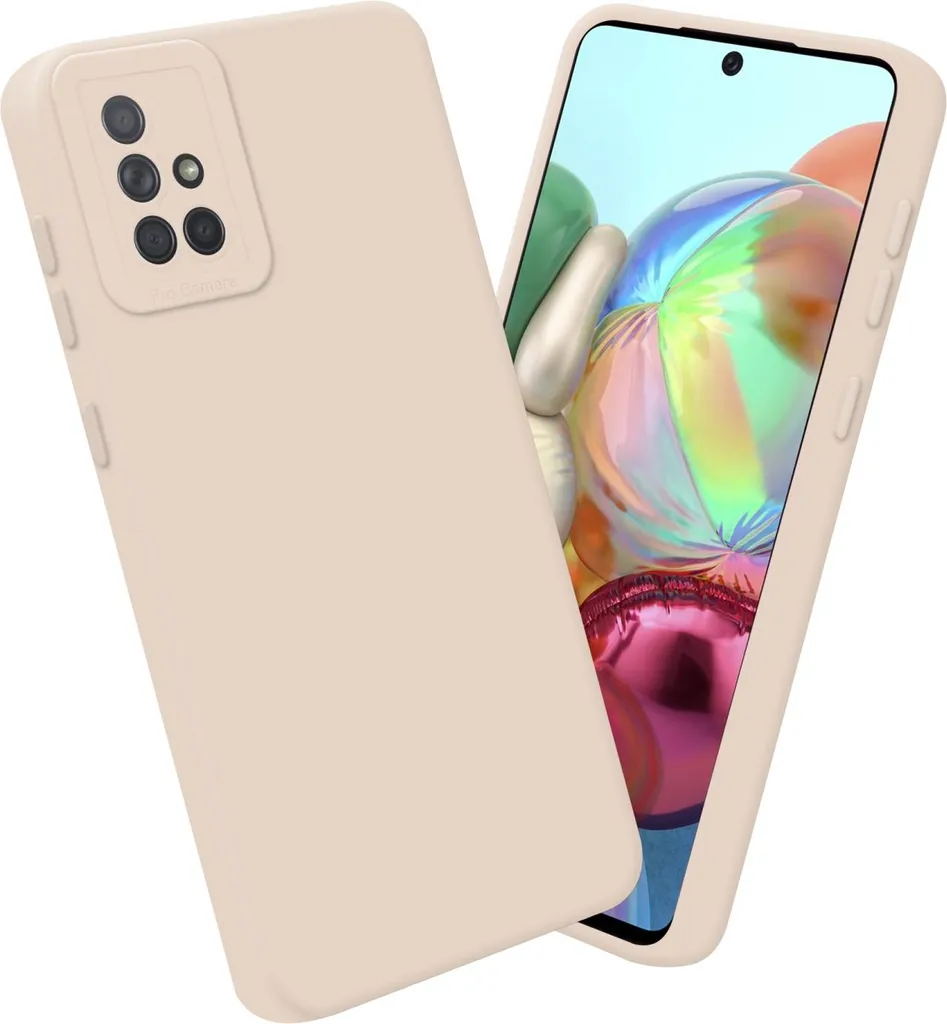 Cadorabo cover per Samsung Galaxy A71 4G cover protettiva in silicone TPU rosa custodia per telefono cellulare - 4