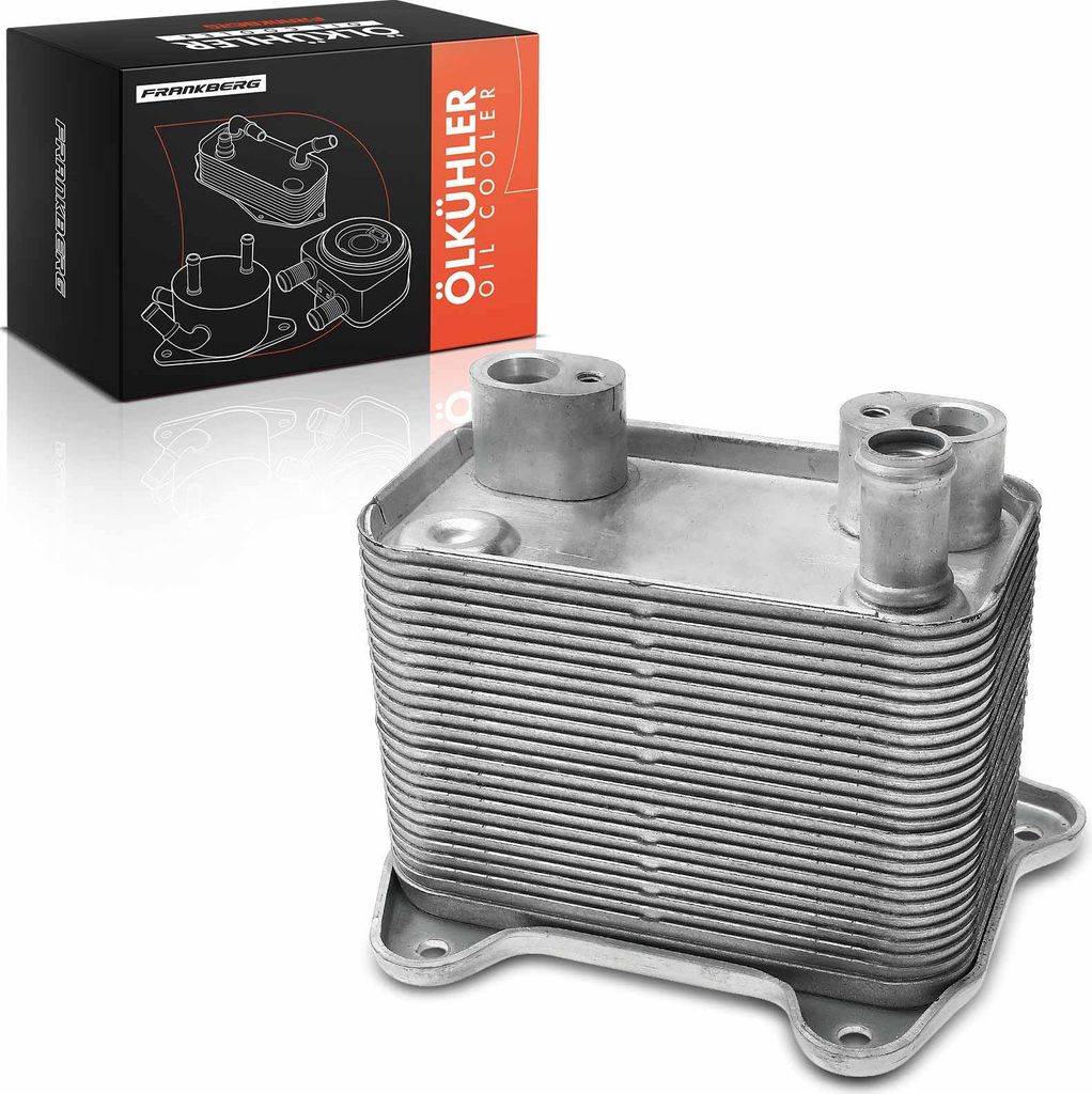 Frankberg 1x Ölkühler Motoröl für Mercedes-Benz W210 S210 E320 CDI W163 ML270 CDI