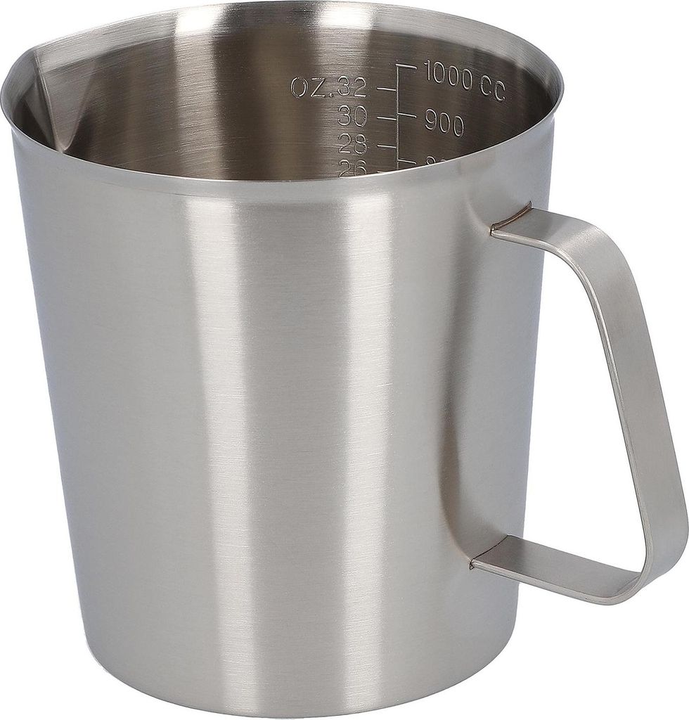Messbecher aus Edelstahl 1000ml